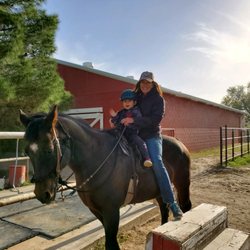 Miller Horse Farm & Riding Academy - Felix and Joy on a 30 minute trail ride.