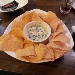 Bâton Rouge Grillhouse & Bar - Spinach & artichoke dip.