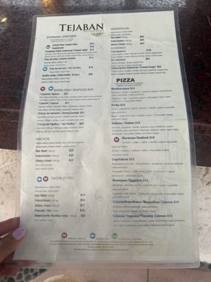 Menu photo 3 Tejaban Cabo San Lucas, BCS
