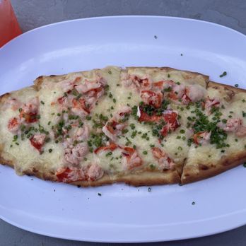 The Bait Shed - Lobster Flatbread - Seafood Near Me - Scarborough, Maine