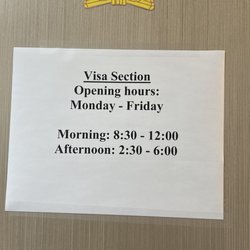 Vietnamese Consulate General - Their hours as of November 7, 2022