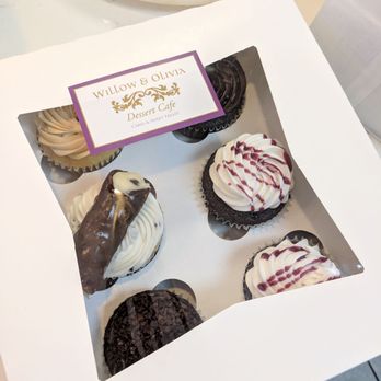Willow and Olivia Creations - Cupcakes; cannoli,chocolate raspberry,dulce de leche, chocolate - Desserts Near Me - West Orange, New Jersey Willow and Olivia Creations - Cupcakes; cannoli,chocolate raspberry,dulce de leche, chocolate - Desserts Near Me - West Orange, New Jersey