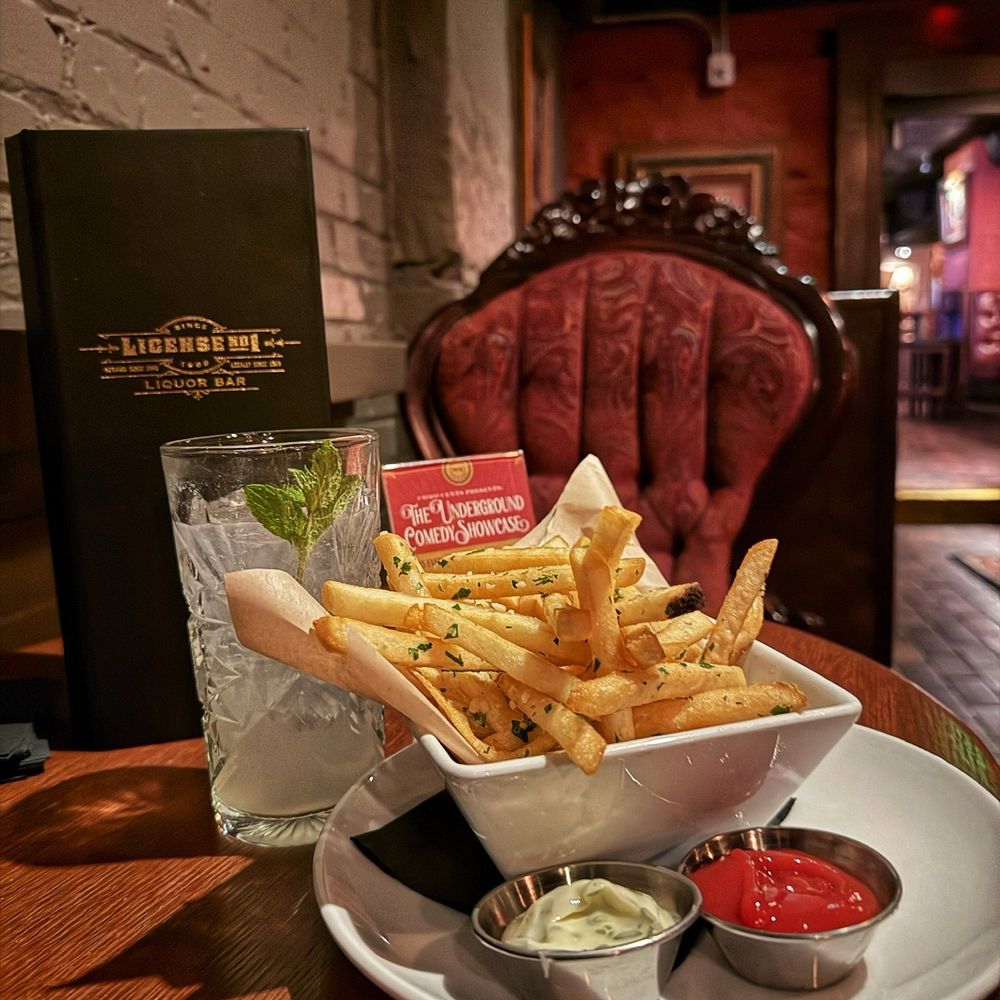 License No. 1 - TRUFFLE FRIES and MOJITO - Lounges Near Me - Boulder, Colorado License No. 1 - TRUFFLE FRIES and MOJITO - Lounges Near Me - Boulder, Colorado
