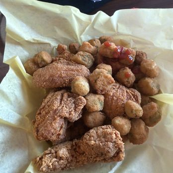 Louisiana Fried Chicken - 3 Piece (LTW) Combo with fried okra. - Fast Food Near Me - Rowlett, Texas Louisiana Fried Chicken - 3 Piece (LTW) Combo with fried okra. - Fast Food Near Me - Rowlett, Texas