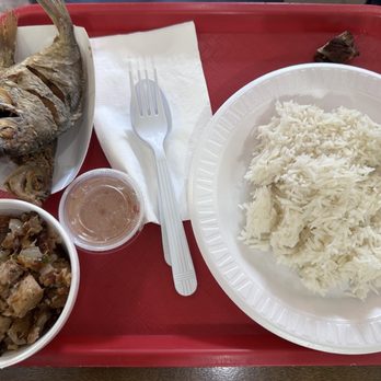 Pampaguena Restaurant - Combo Fried Fish and sisig along with fried rice and drink for $11.99 - Filipino Near Me - Jersey City, New Jersey Pampaguena Restaurant - Combo Fried Fish and sisig along with fried rice and drink for $11.99 - Filipino Near Me - Jersey City, New Jersey