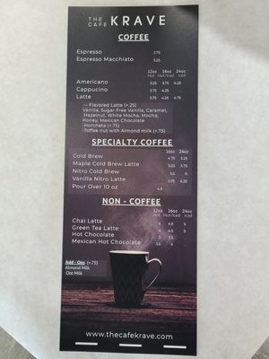 Menu photo 7 The Cafe Krave Anaheim, CA Menu photo 7 The Cafe Krave Anaheim, CA