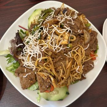 Noble Vegetarian - Mongolian grill (add noodles) - Vegan Near Me - Sacramento, California