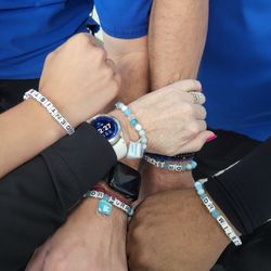 Davidson & Burr: Total Dental Care of Lake Norman - the "thank you" bracelets i made for my dentists!