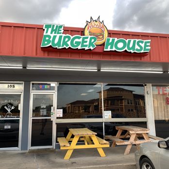 The Burger House - the front of the restaurant - Burgers Near Me - Garland, Texas