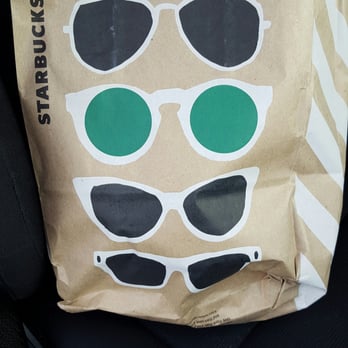 Starbucks - Recycled summer bag, wrinkled and dirty inside. (Given in November ) - Coffee & Tea Near Me - Altamonte Springs, Florida