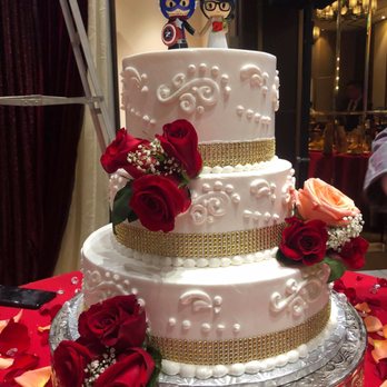 Sunset Bakery - Wedding cake 3 tier - Bakeries Near Me - San Francisco, California