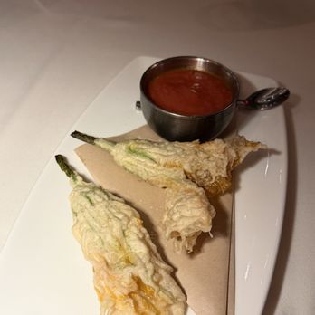 Crossroads Kitchen - Stuffed Zucchini Blossoms (GF) - Vegan Near Me - Las Vegas, Nevada Crossroads Kitchen - Stuffed Zucchini Blossoms (GF) - Vegan Near Me - Las Vegas, Nevada