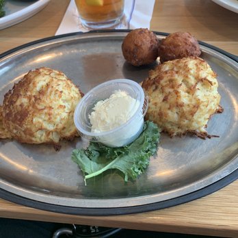 Surf Rider - Crab cakes but not the best as claimed. Still great though. - Seafood Near Me - Poquoson, Virginia Surf Rider - Crab cakes but not the best as claimed. Still great though. - Seafood Near Me - Poquoson, Virginia