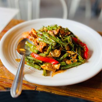 Charm Thai Kitchen - Prik King chicken - Thai Near Me - Santa Clarita, California Charm Thai Kitchen - Prik King chicken - Thai Near Me - Santa Clarita, California