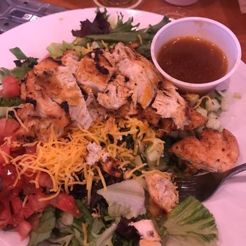 Roosters - Grilled Chicken Salad With Red Rooster Dressing - Chicken Wings Near Me - Georgetown, Kentucky