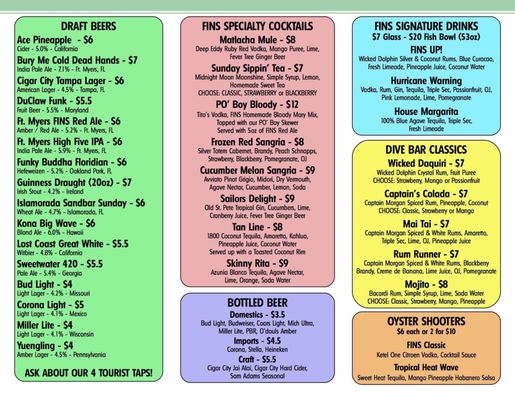 Menu photo 6 FINS Seafood & Dive Bar Cape Coral, FL Menu photo 6 FINS Seafood & Dive Bar Cape Coral, FL