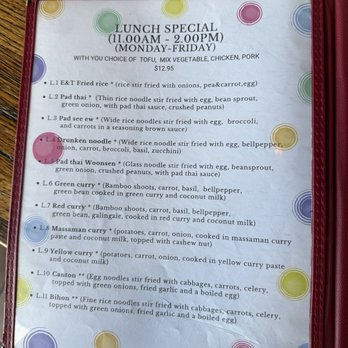 E&T Thai Food - Lunch menu - Thai Near Me - Lone Tree, Colorado E&T Thai Food - Lunch menu - Thai Near Me - Lone Tree, Colorado
