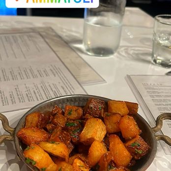 Ammatoli - Batata Harra aka spicy potatoes with cilantro ‍ - Mediterranean Near Me - Long Beach, California