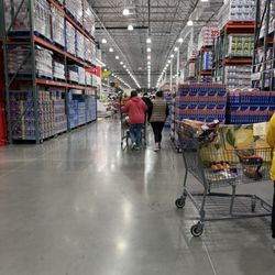 Costco - Last aisle of the store looking out toward the front. This store is cavernous.