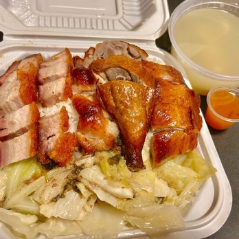 Ming Hing Restaurant - Roasted duck and roast pork and rice combo - Chinese Near Me - San Francisco, California