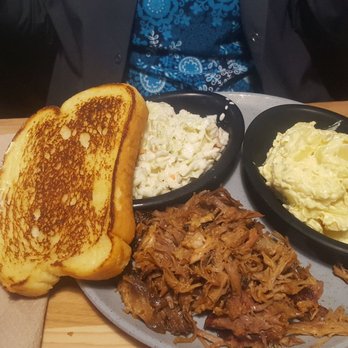 Sonny's BBQ - I think it was pulled pork, coleslaw and potato salad - Barbeque Near Me - Jacksonville, Florida Sonny's BBQ - I think it was pulled pork, coleslaw and potato salad - Barbeque Near Me - Jacksonville, Florida