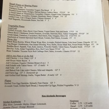 Lila - Menu - New American Near Me - Sarasota, Florida Lila - Menu - New American Near Me - Sarasota, Florida