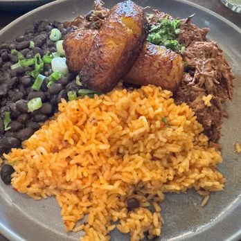 Havana - Ropa Vieja Braised Brisket with Cuban Black Beans, Spanish Rice and Plantains - Cuban Near Me - Walnut Creek, California Havana - Ropa Vieja Braised Brisket with Cuban Black Beans, Spanish Rice and Plantains - Cuban Near Me - Walnut Creek, California