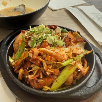 Sanbada - Spicy Pork Set - Korean Near Me - Boston, Massachusetts