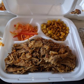 Chow Main - Cochan de lait with corn and asian slaw - Southern Near Me - Baton Rouge, Louisiana Chow Main - Cochan de lait with corn and asian slaw - Southern Near Me - Baton Rouge, Louisiana