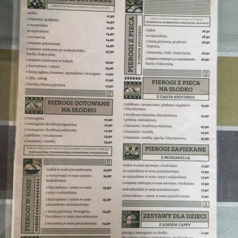 Pierożek - Menu - Polish Near Me - Gdynia, PM Pierożek - Menu - Polish Near Me - Gdynia, PM