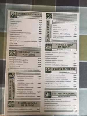 Menu photo 2 Pierożek Gdynia, PM Menu photo 2 Pierożek Gdynia, PM