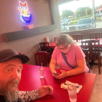 Orochi Ramen - My beautiful wife and myself awaiting the Roman... - Ramen Near Me - Clermont, Florida Orochi Ramen - My beautiful wife and myself awaiting the Roman... - Ramen Near Me - Clermont, Florida