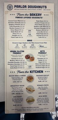 Menu photo 3 Parlor Doughnuts Phoenix, AZ Menu photo 3 Parlor Doughnuts Phoenix, AZ