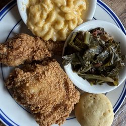 Fried chicken lunch