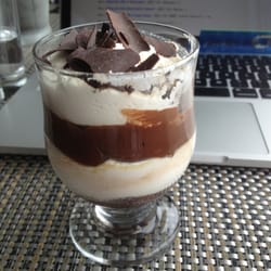 Paris Bistro - Chocolate ganache parfait. Yum.