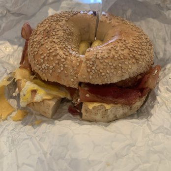 All Star Bagel Manasquan - Grand Slam Breakfast Sandwich - Bagels Near Me - Manasquan, New Jersey