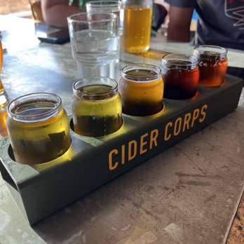 Cider Corps - Flight sampler - Cideries Near Me - Mesa, Arizona