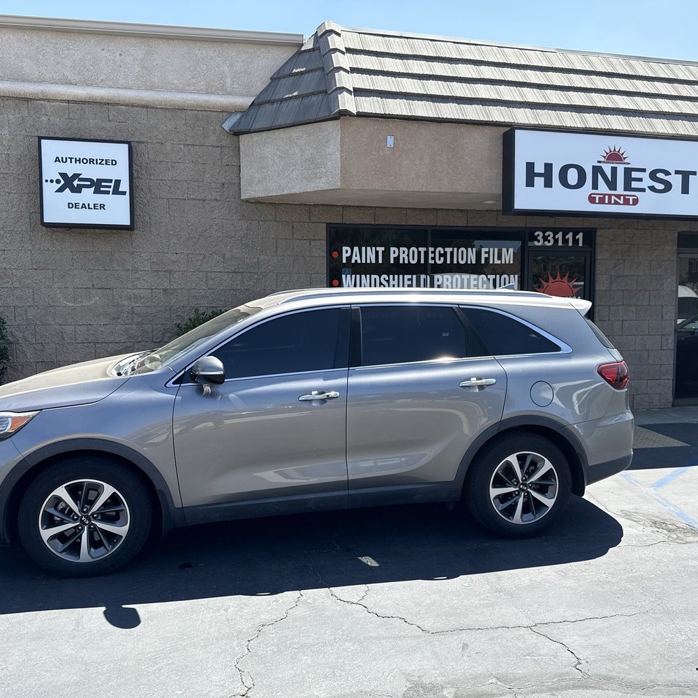Honest Tint & PPF - 2019 Kia Sorento tint done at Honest Tint in Yucaipa ! - Car Window Tinting Near Me - Yucaipa, California Honest Tint & PPF - 2019 Kia Sorento tint done at Honest Tint in Yucaipa ! - Car Window Tinting Near Me - Yucaipa, California