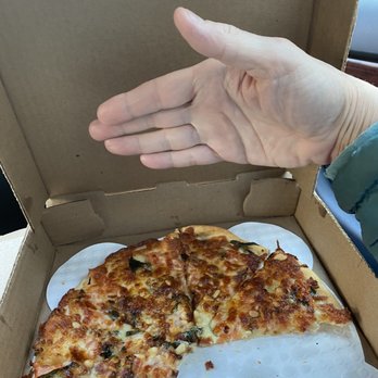 Pat's Pizza - Brunswick - Very small $ 9.+ dollar pizza , and I added a $ 7.00 tip that I picked up ! All I can say is wtf ? - Pizza Near Me - Brunswick, Maine Pat's Pizza - Brunswick - Very small $ 9.+ dollar pizza , and I added a $ 7.00 tip that I picked up ! All I can say is wtf ? - Pizza Near Me - Brunswick, Maine