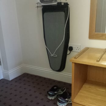 Tara Lodge - Iron and board just inside the door way. - Guest Houses Near Me - Belfast, BFS
