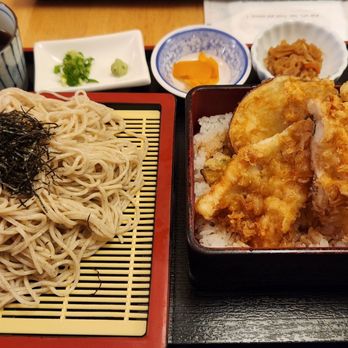 I-NABA - Anago Tempura box and Zaru Soba (Large) - Japanese Near Me - Honolulu, Hawaii
