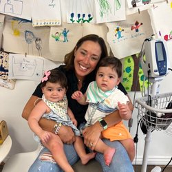 Health and Healing Direct Primary Care - Dr. Aimee Ostick takes care of twins!