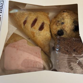 California Mountain Bakery - Strawberry turnover, cherry turnover (puff pastry) Brownies w Walnuts & blueberry Scone! - Bakeries Near Me - Santa Ysabel, California