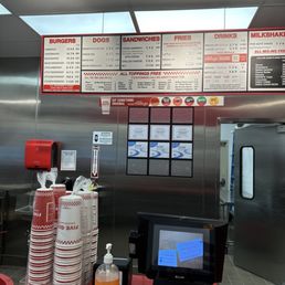 Menu board Menu board