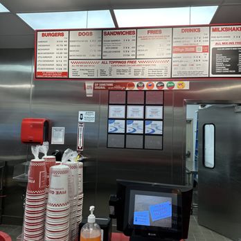 Five Guys - Menu board - Burgers Near Me - Kapolei, Hawaii Five Guys - Menu board - Burgers Near Me - Kapolei, Hawaii