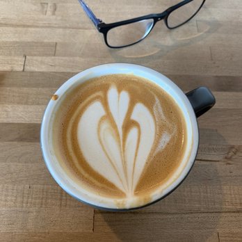 Solid Coffee Roasters - After 2 sips of honey oat milk latte - Coffee Roasteries Near Me - Artesia, California
