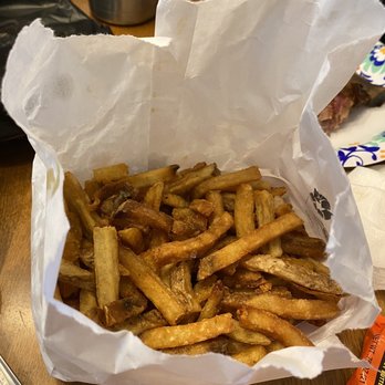 Rowdy BBQ - a basket of french fries - Barbeque Near Me - Pittsburgh, Pennsylvania