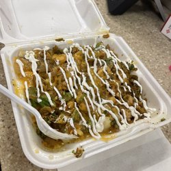 Dolphin Chicken, Fish & Grill - 2 Choice Loaded Potato chicken and shrimp