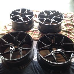 My Rohana rfx5 wheels! Free shipping and no shipping damage (thanks fedex)!