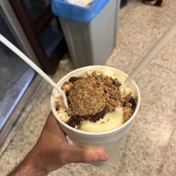 Frozen yogurt Frozen yogurt